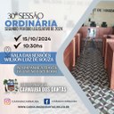 30ª Sessão Ordinária