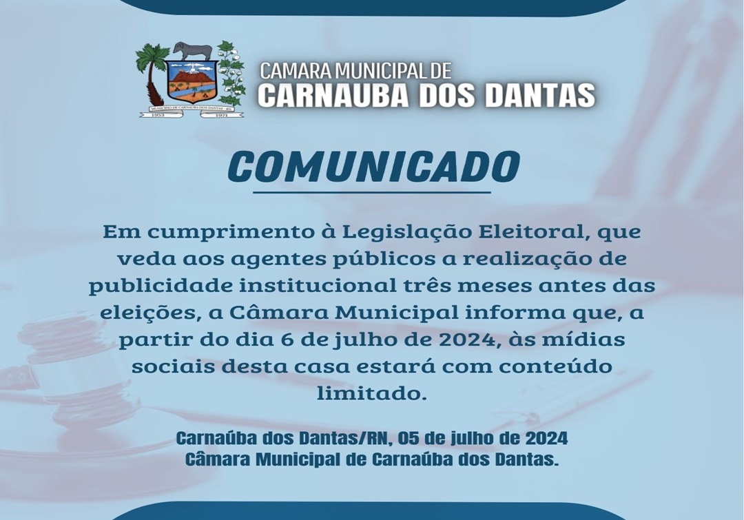 COMUNICADO